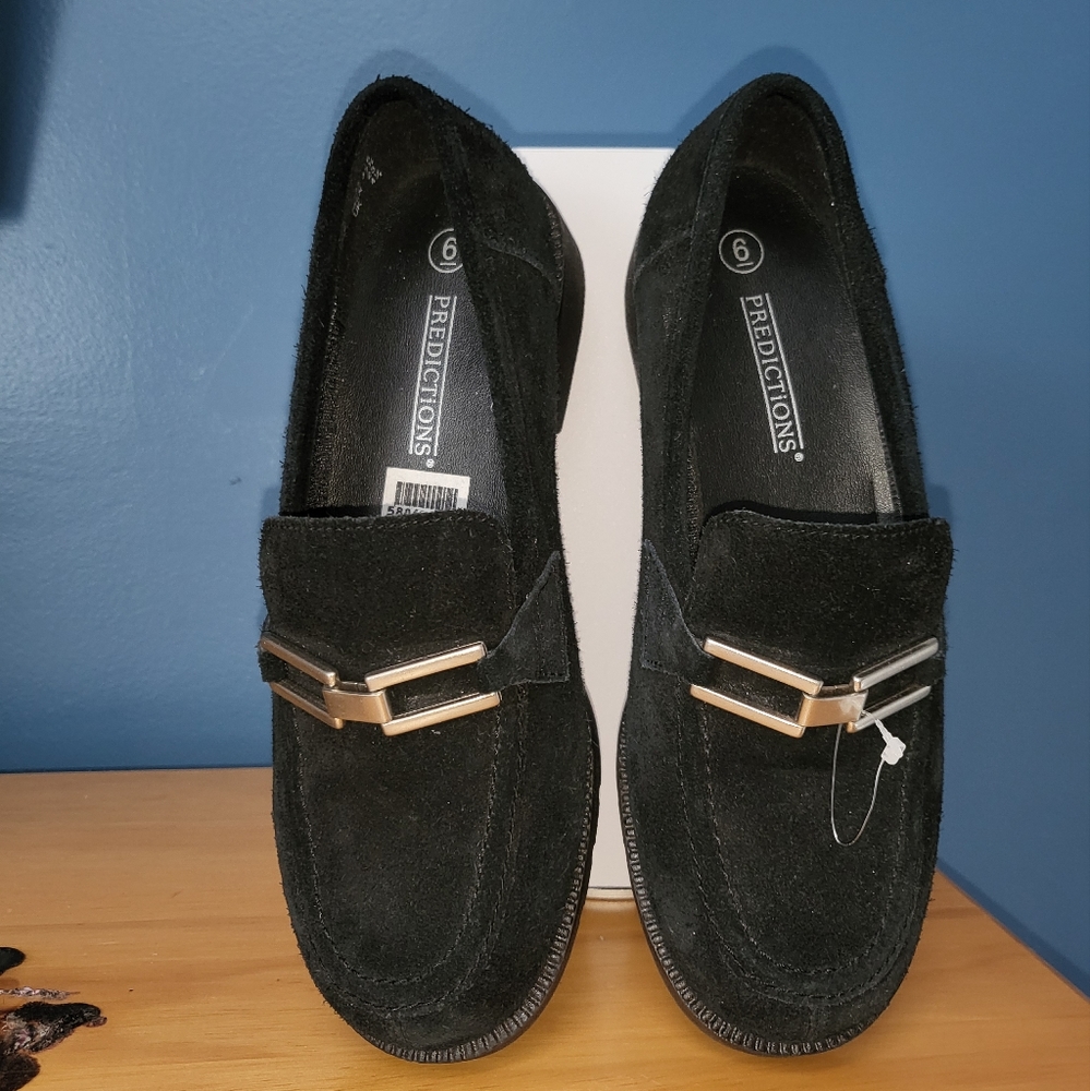 PREDICTIONS SUEDE LOAFERS